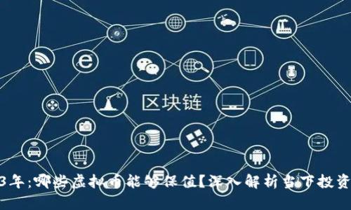 2023年：哪些虚拟币能够保值？深入解析当下投资趋势