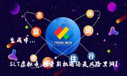 生成中...


SLT虚拟币：投资新机遇还是风险黑洞？