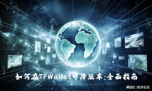 如何在TPWallet中降版本：全面指南